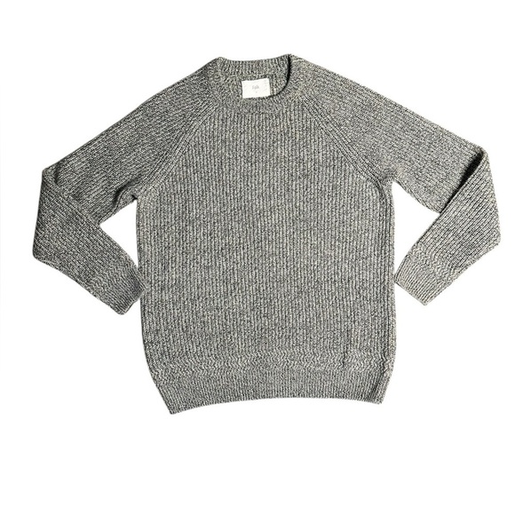 Folk Sweaters - Folk Mixed Yarn Knit Crew Sweater Size 4